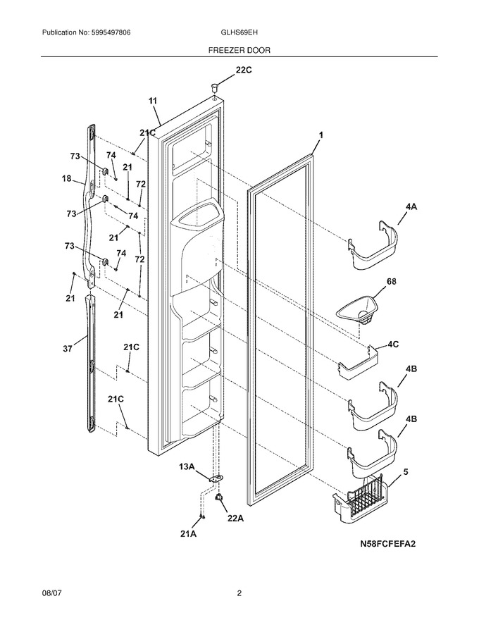 Diagram for GLHS69EHW2