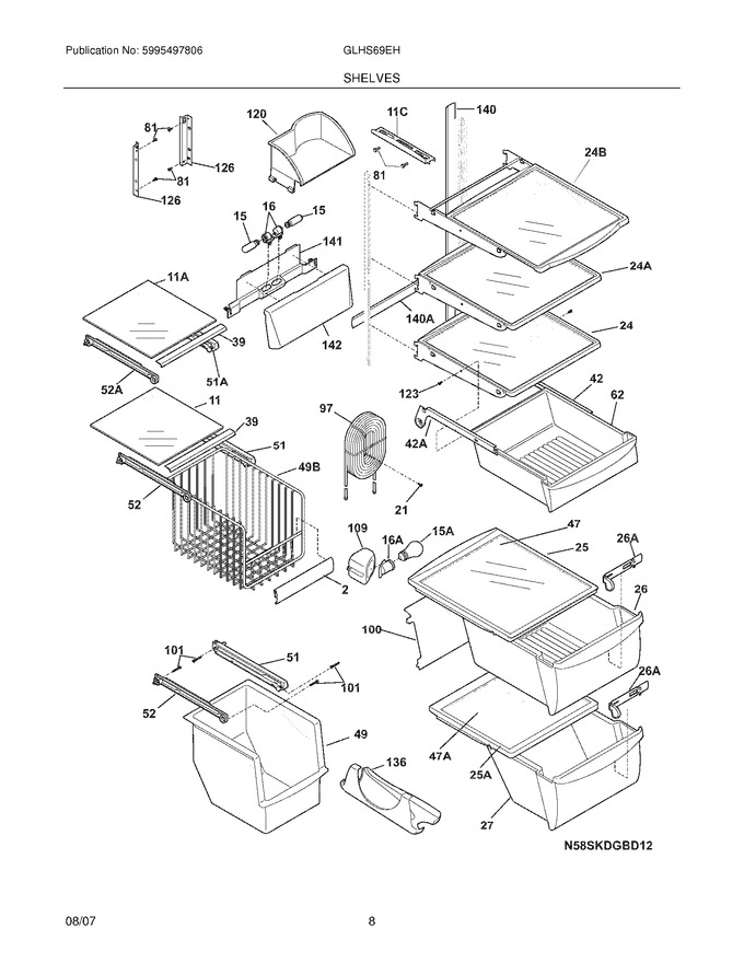 Diagram for GLHS69EHB2