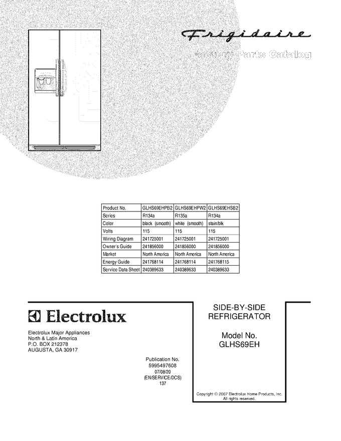 Diagram for GLHS69EHPW2