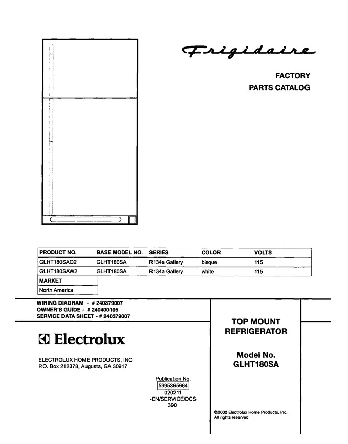 Diagram for GLHT180SAW2