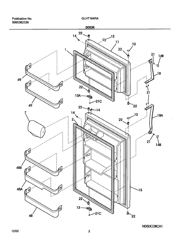 Diagram for GLHT184RAW4