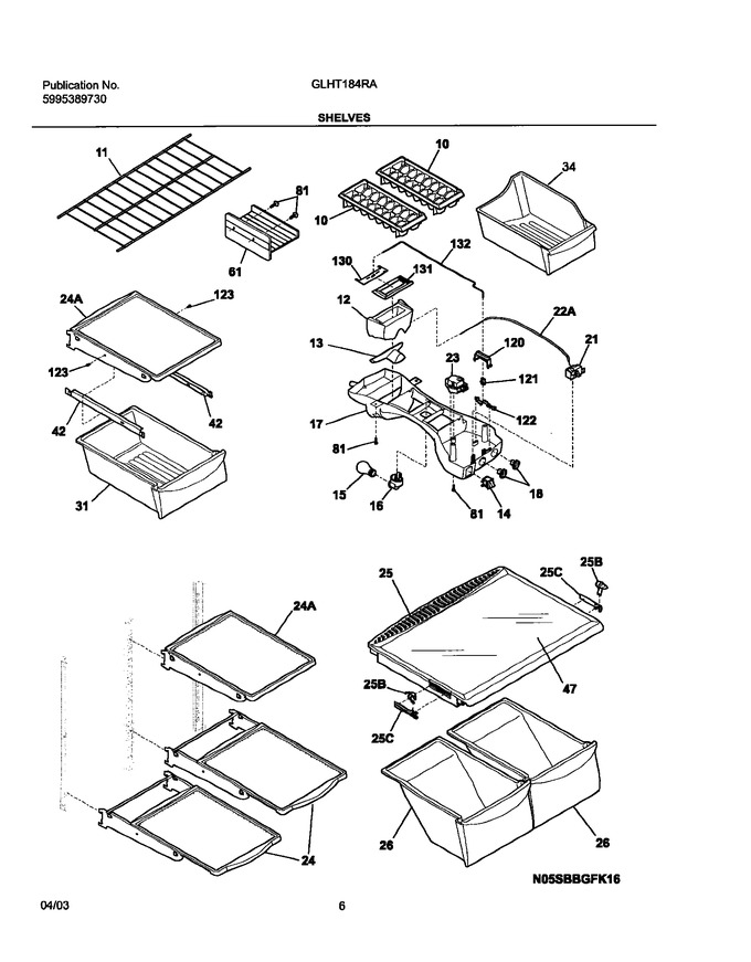 Diagram for GLHT184RAW8