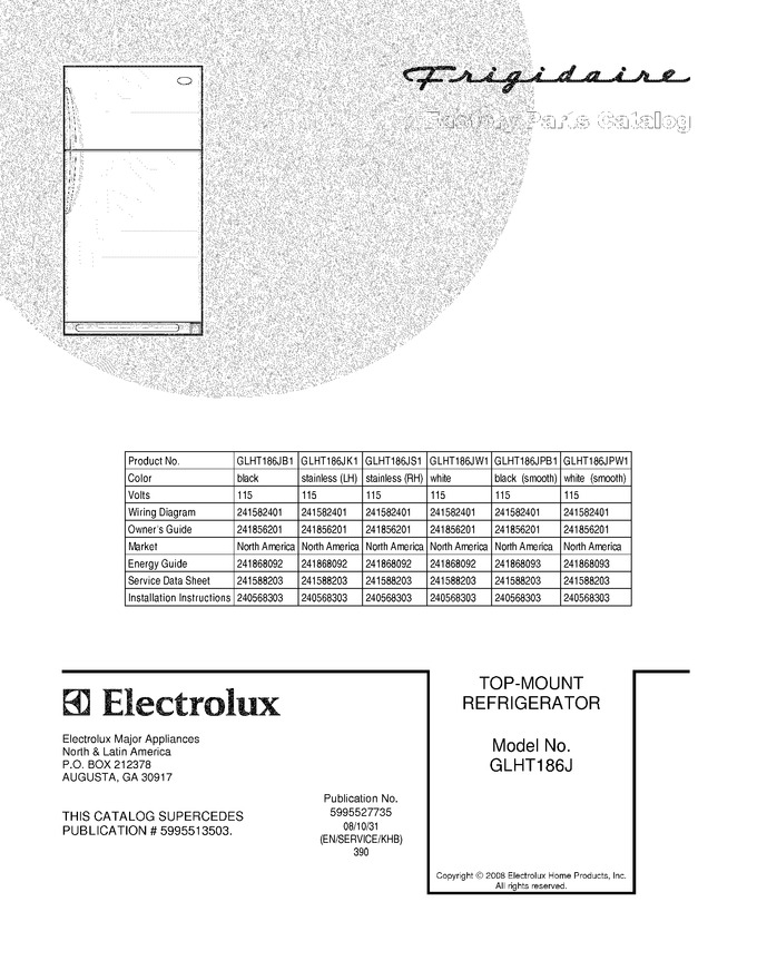 Diagram for GLHT186JPW1