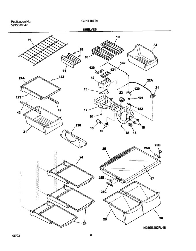 Diagram for GLHT186TAQ8