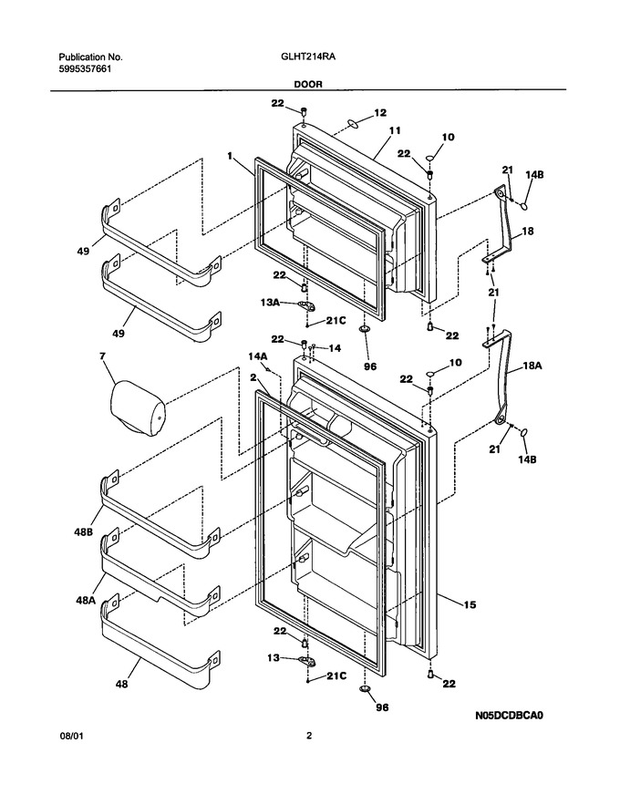 Diagram for GLHT214RAW0