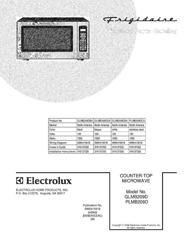 Diagram for GLMB209DSA