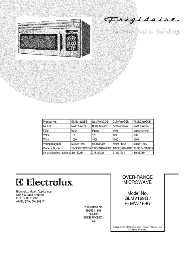 Diagram for GLMV169GQB