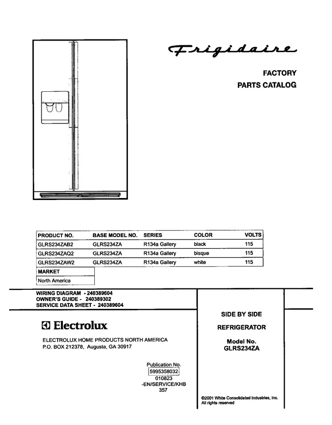 Diagram for GLRS234ZAB2