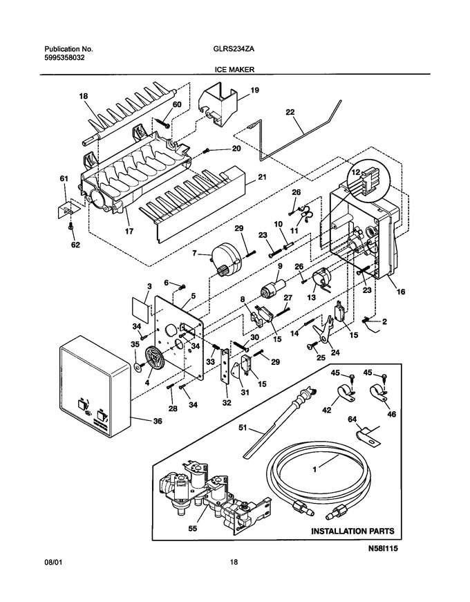 Diagram for GLRS234ZAB2