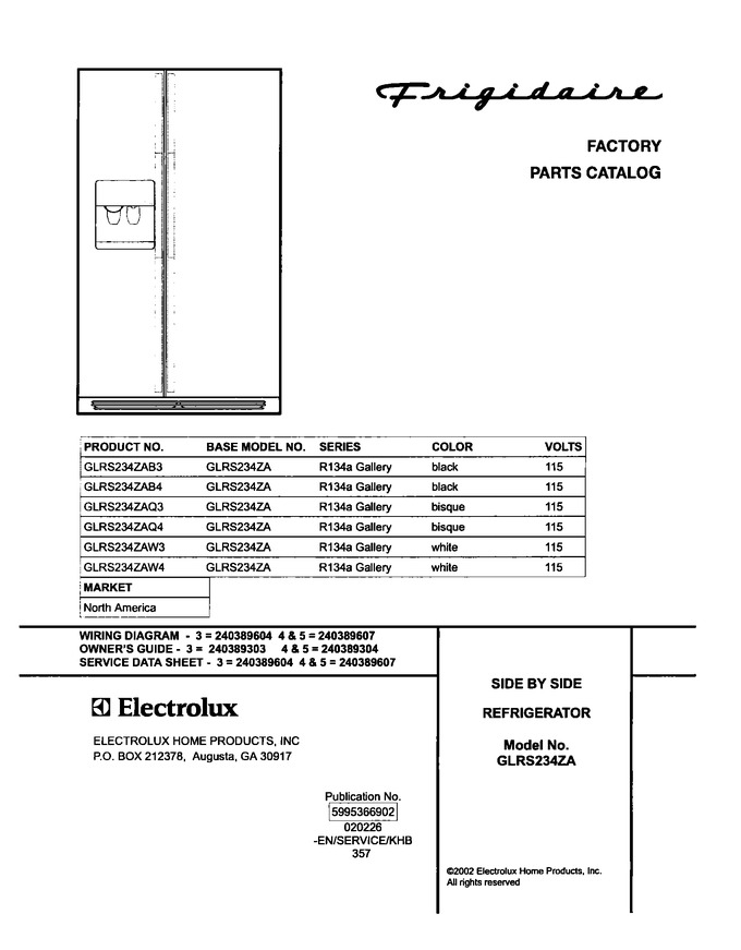 Diagram for GLRS234ZAB3