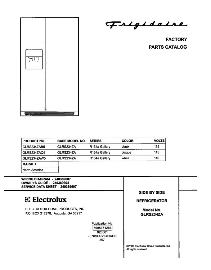 Diagram for GLRS234ZAQ5
