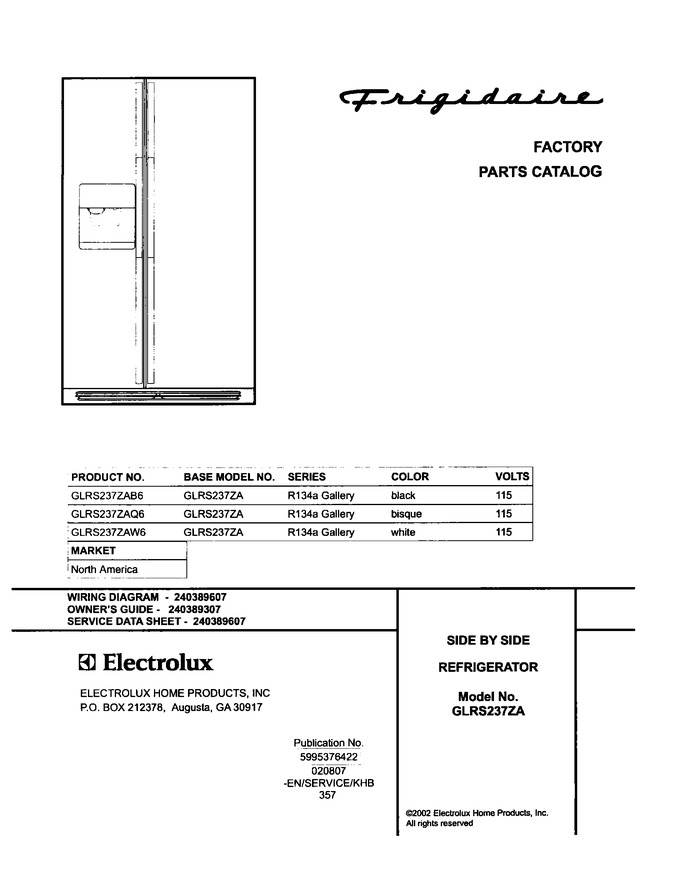 Diagram for GLRS237ZAQ6