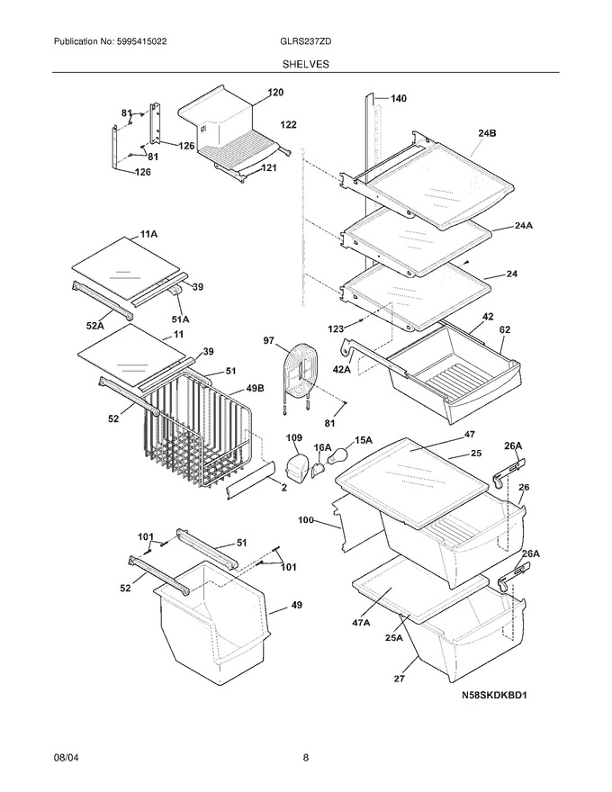 Diagram for GLRS237ZDW1