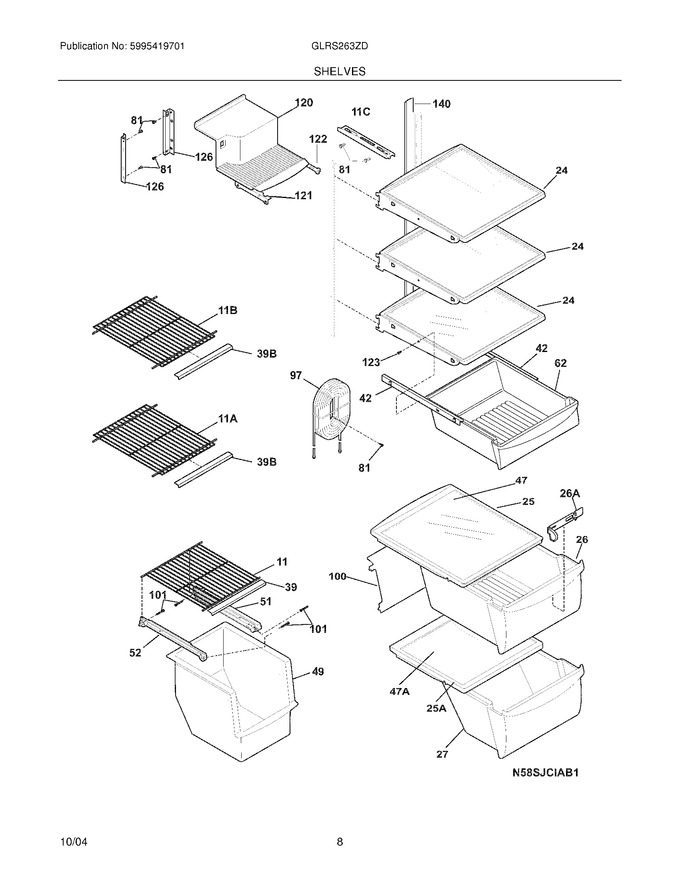 Diagram for GLRS263ZDB5
