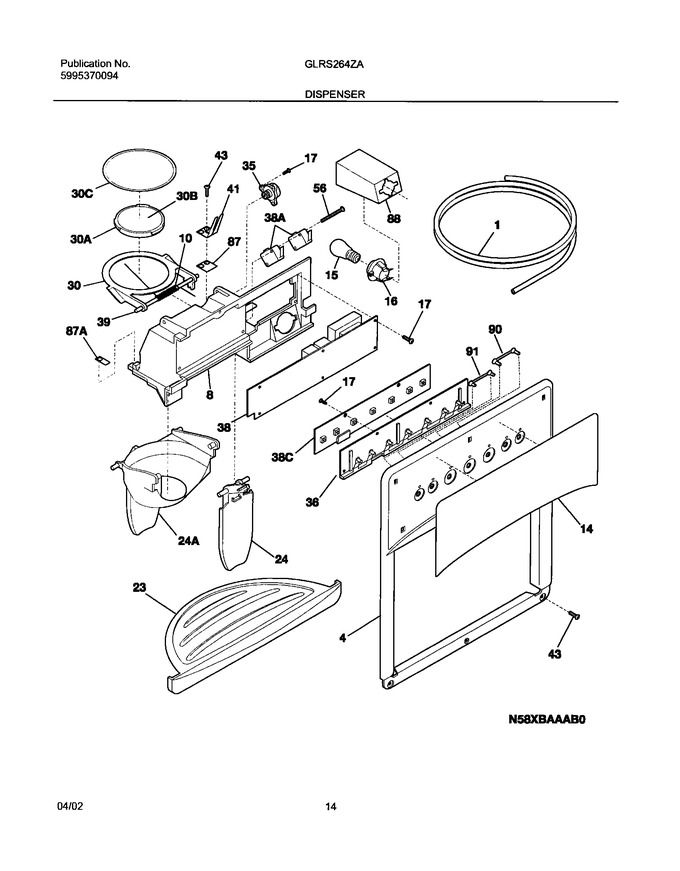 Diagram for GLRS264ZAQ4