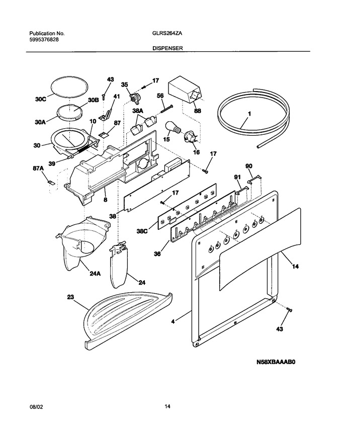 Diagram for GLRS264ZAB5