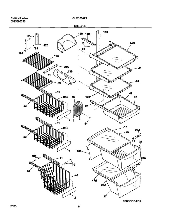 Diagram for GLRS264ZAB6
