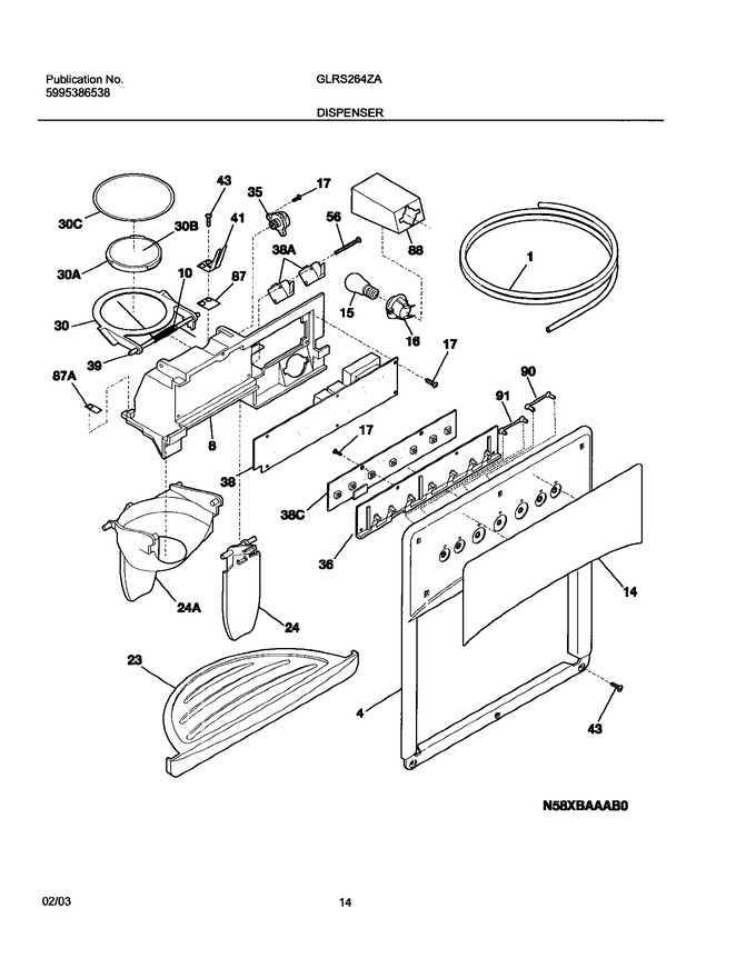 Diagram for GLRS264ZAB6
