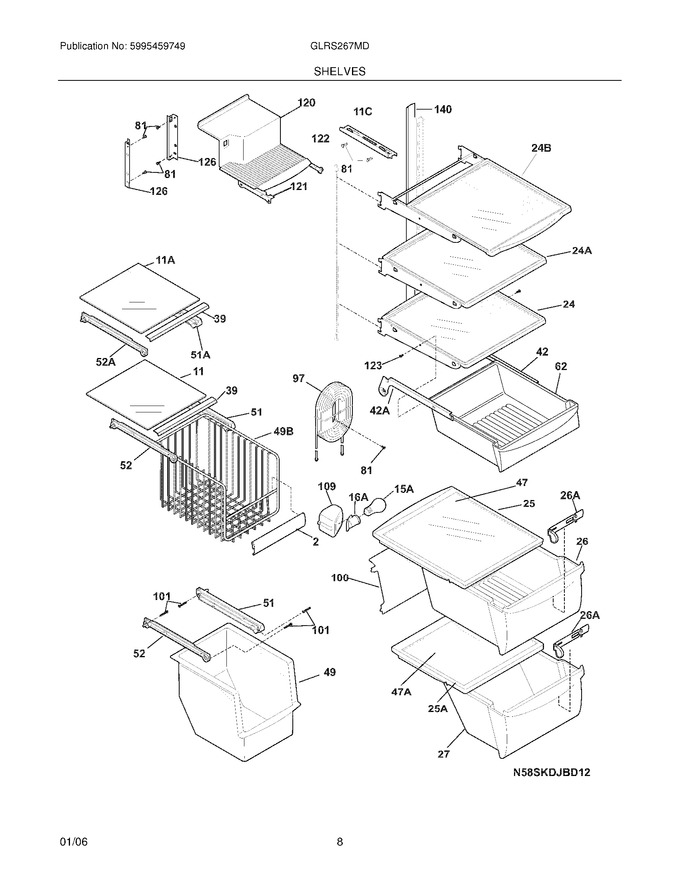 Diagram for GLRS267MDQ0
