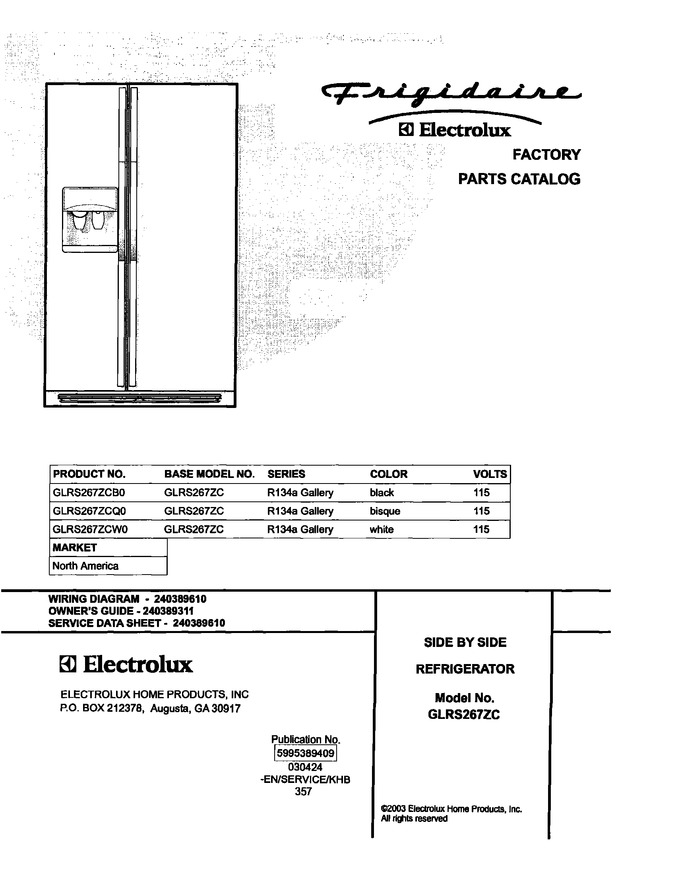 Diagram for GLRS267ZCB0