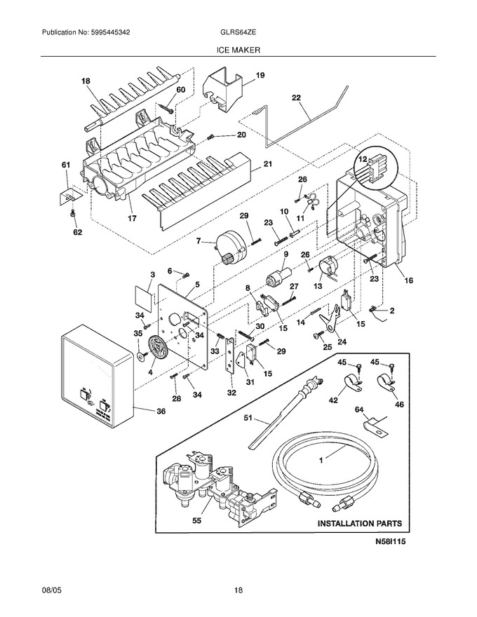 Diagram for GLRS64ZEW3