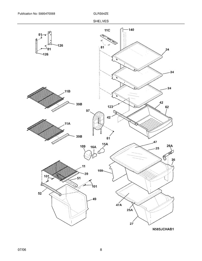 Diagram for GLRS64ZEW8