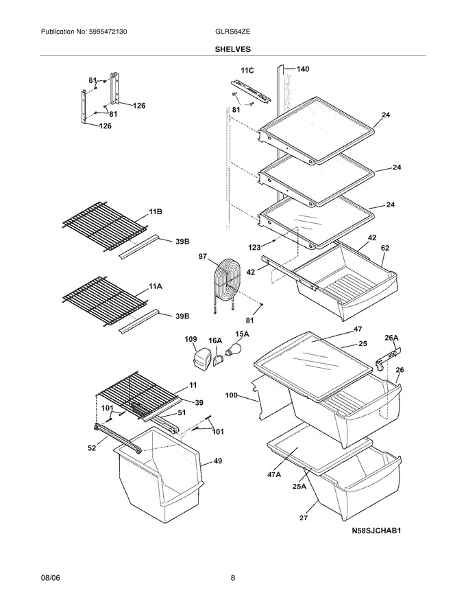 Diagram for GLRS64ZEB9