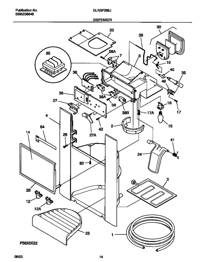 Diagram for GLRSF266JW0