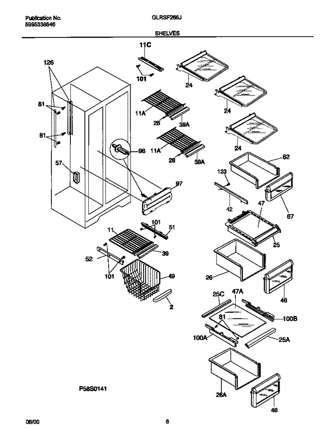 Diagram for GLRSF266JW0