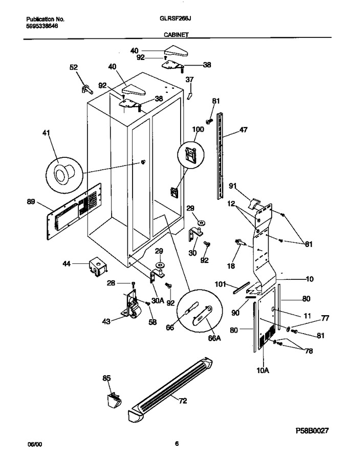 Diagram for GLRSF266JW0