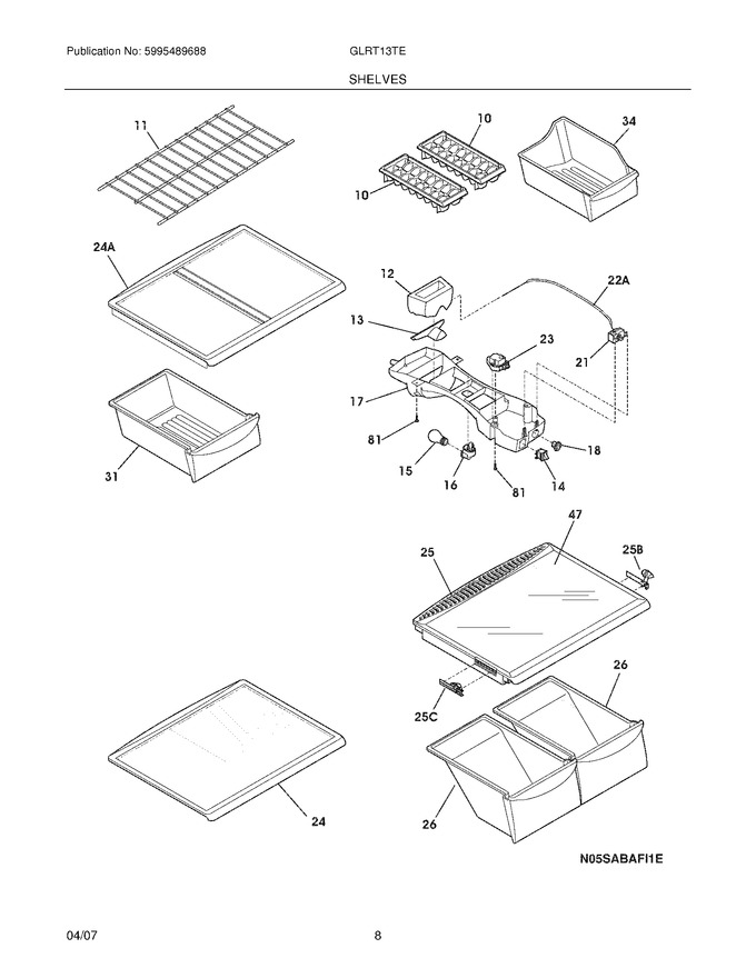Diagram for GLRT13TEB8