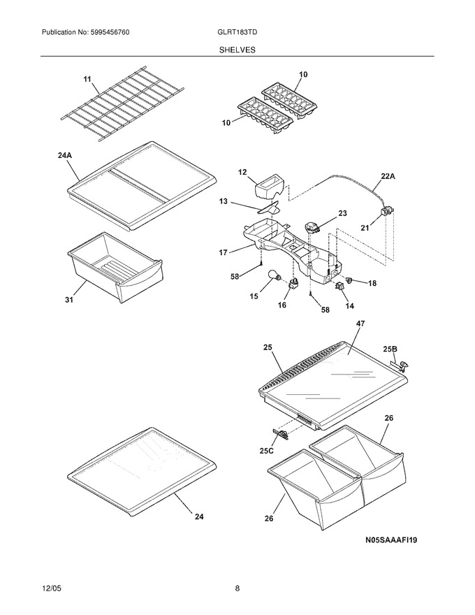 Diagram for GLRT183TDQG