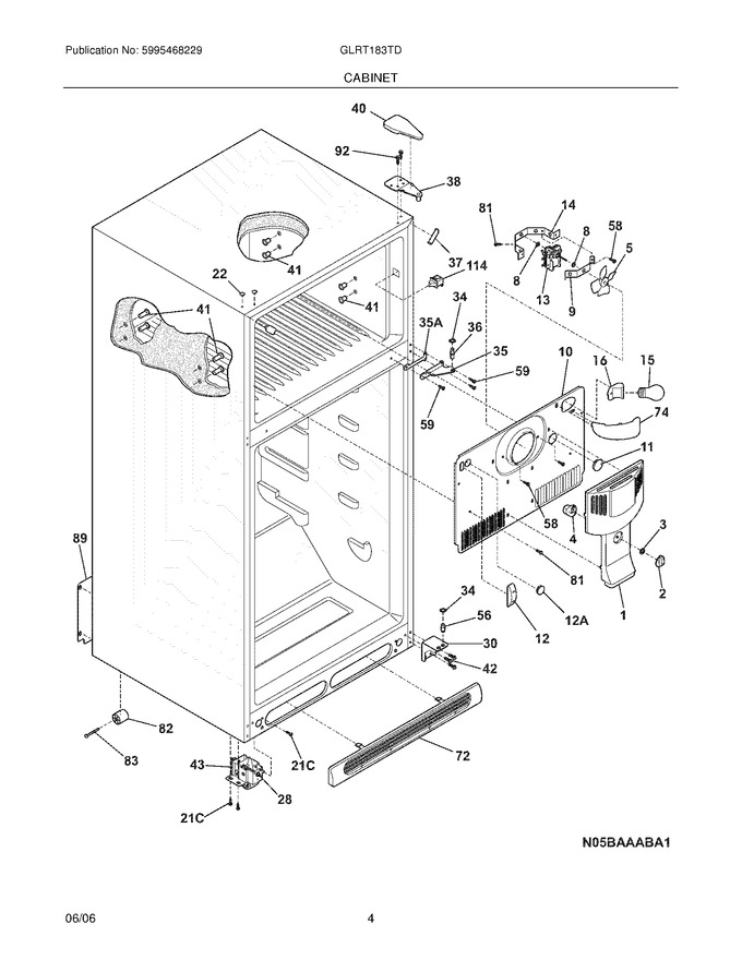 Diagram for GLRT183TDQK