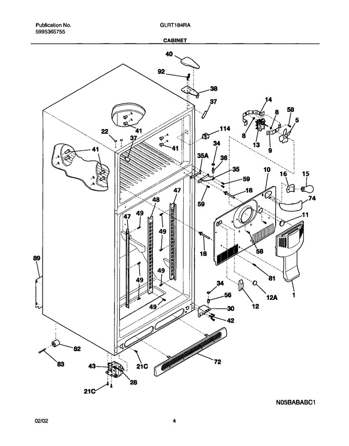 Diagram for GLRT184RAB1