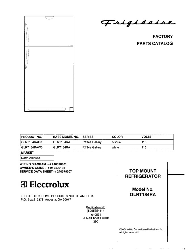 Diagram for GLRT184RAQ0