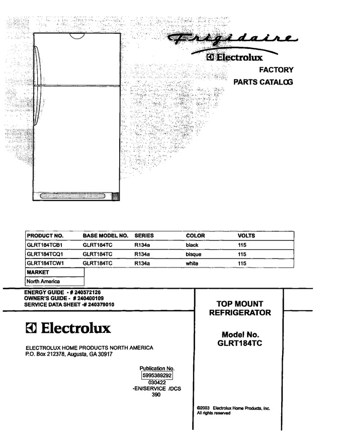Diagram for GLRT184TCB1