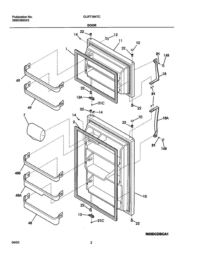 Diagram for GLRT184TCW0