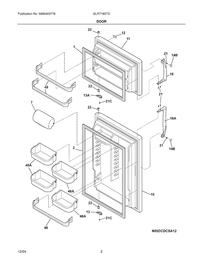 Diagram for GLRT185TDK4