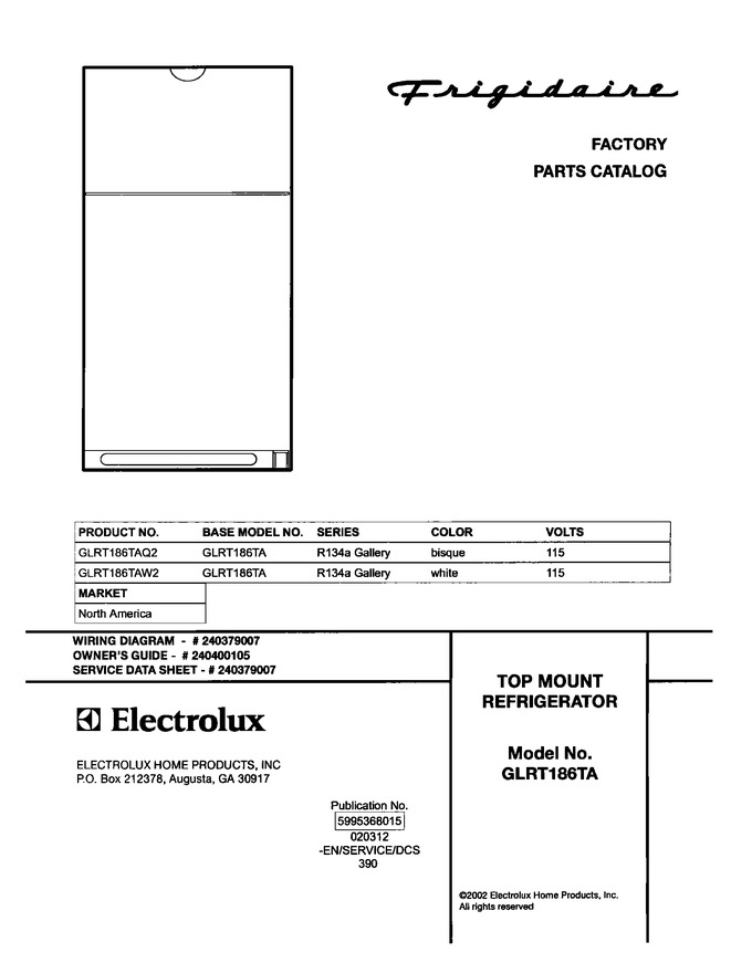 Diagram for GLRT186TAQ2