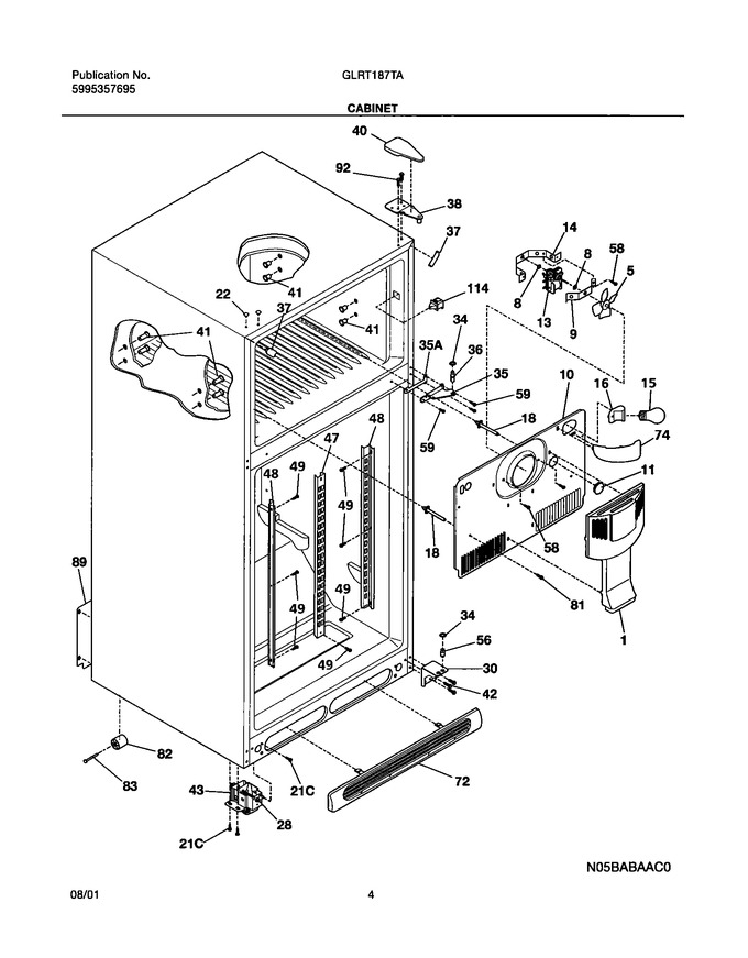 Diagram for GLRT187TAW0