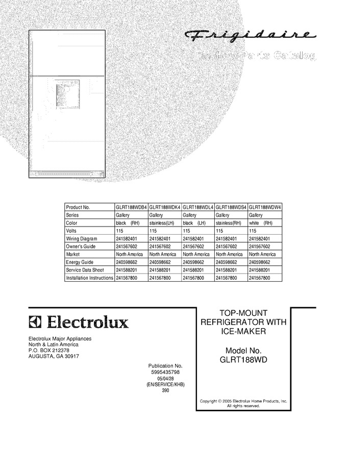 Diagram for GLRT188WDS4