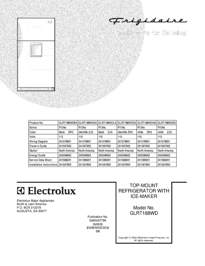 Diagram for GLRT188WDZ6