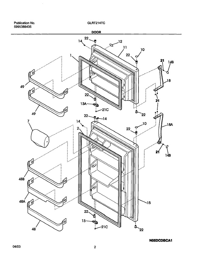 Diagram for GLRT214TCB0