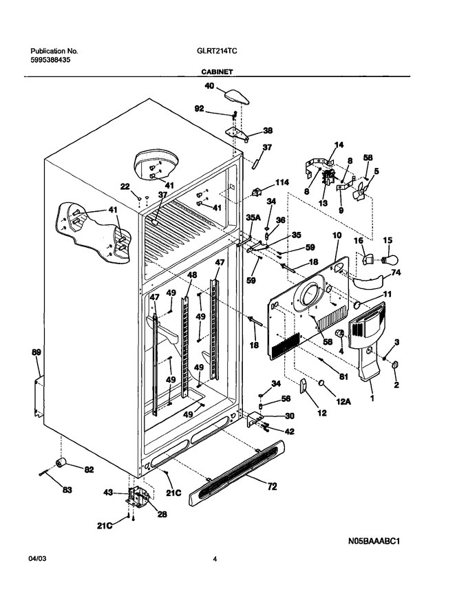 Diagram for GLRT214TCB0