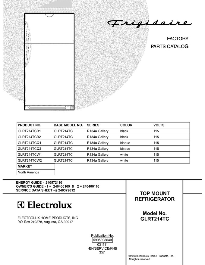 Diagram for GLRT214TCQ1