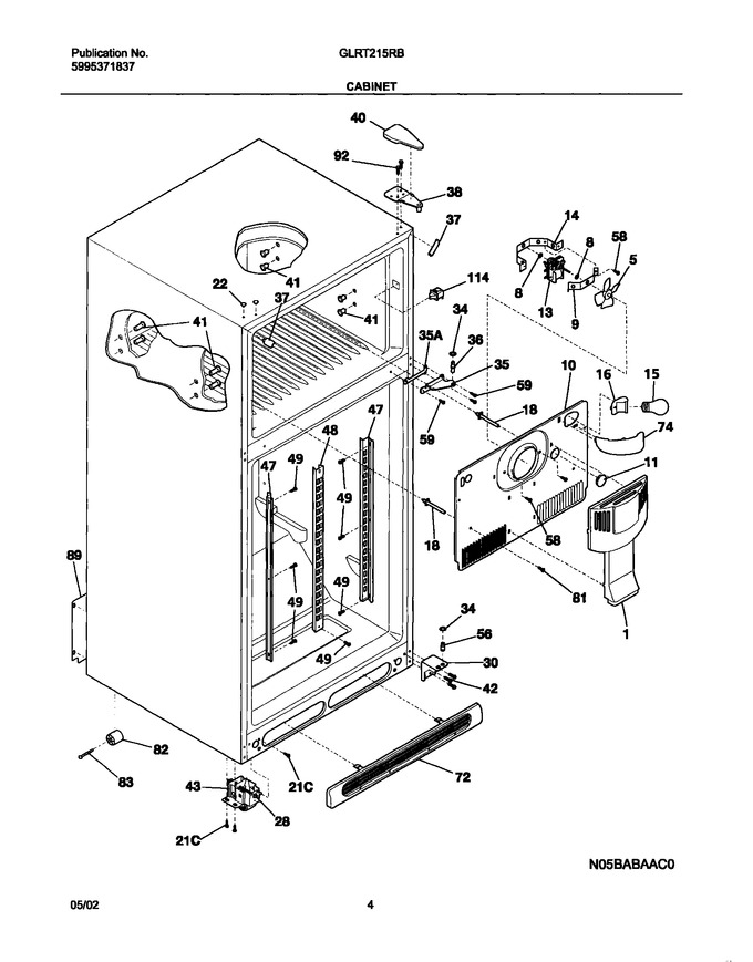 Diagram for GLRT215RBQ2