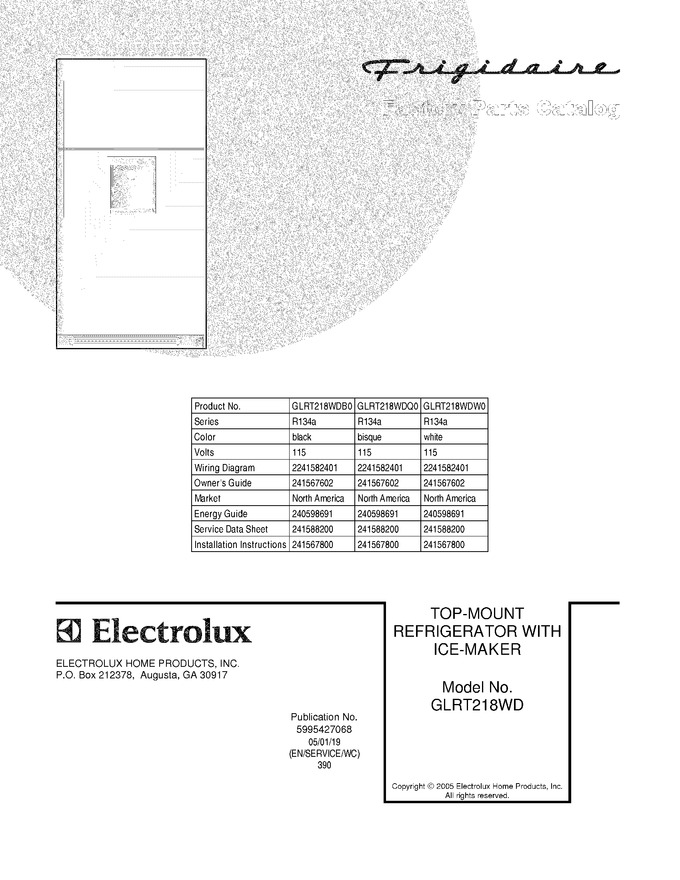 Diagram for GLRT218WDB0