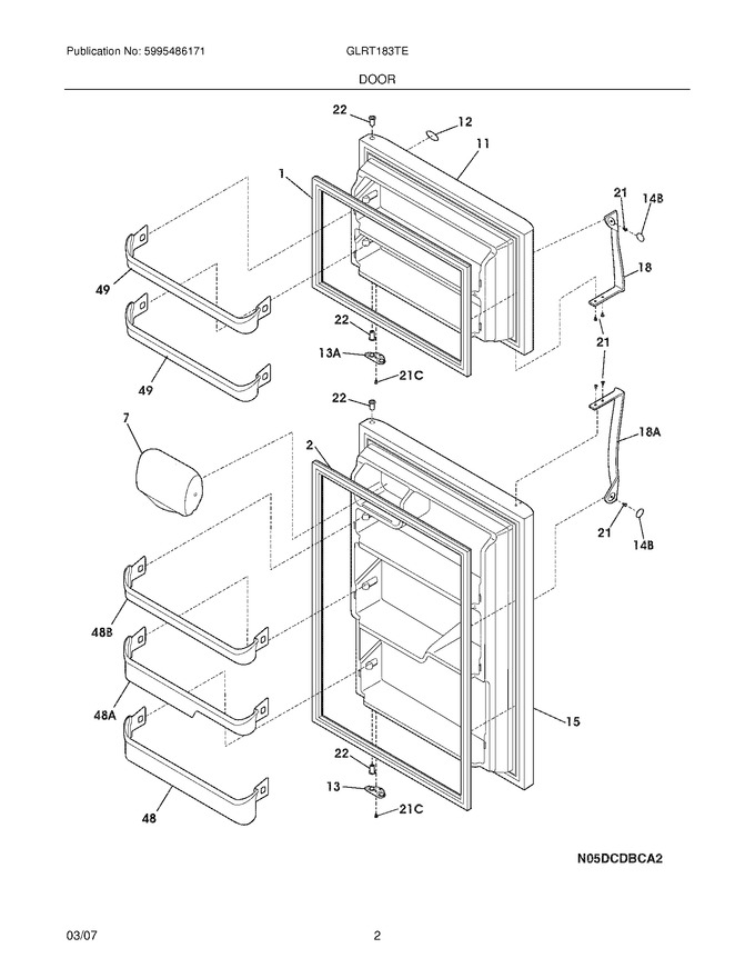 Diagram for GLRT83TEKG