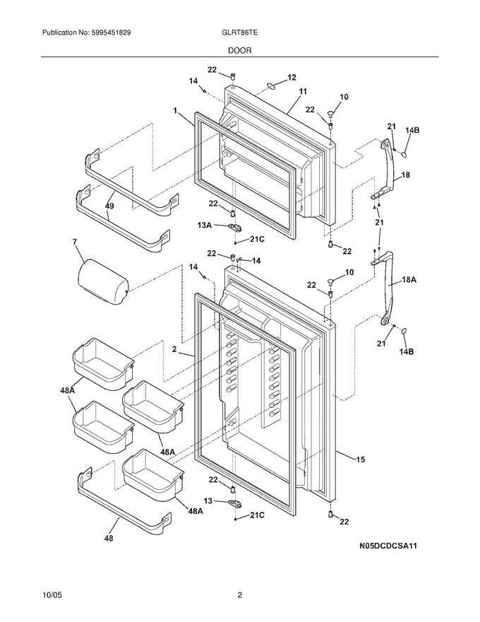 Diagram for GLRT86TEQ8