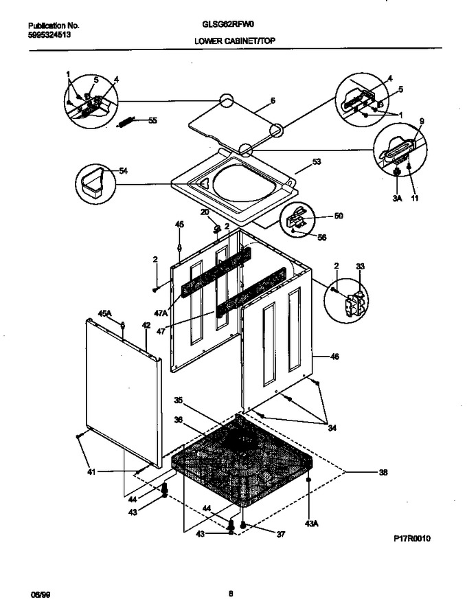 Diagram for GLSG62RFW0